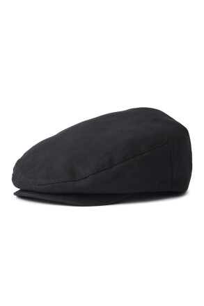 Brixton Cap Hooligan Black Herringbone Twill