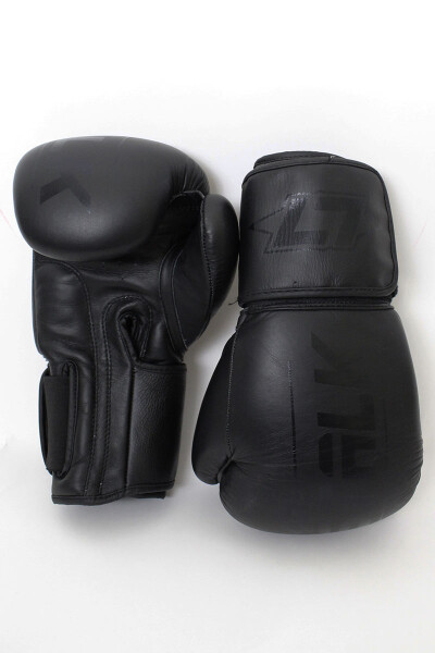 Less Talk Athletics Boxing Gloves Black