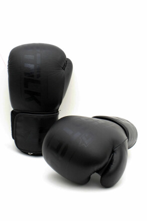 Less Talk Athletics Boxing Gloves Black