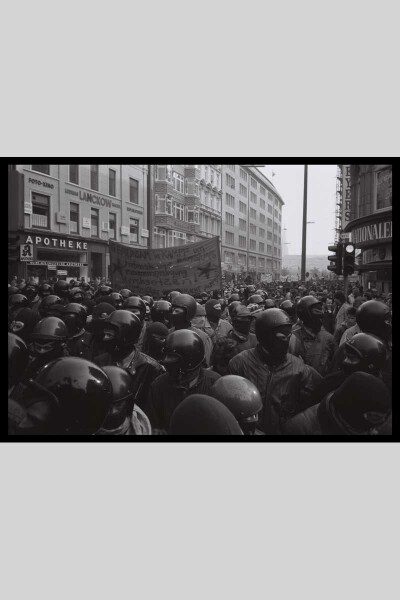 True Rebel Poster Hafenstrassen Demo 1987 #1